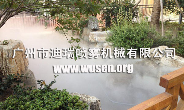 高档小区人工造雾系统